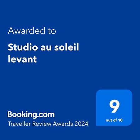 Studio Au Soleil Levant, Avec Piscine La Trinite Ngoại thất bức ảnh